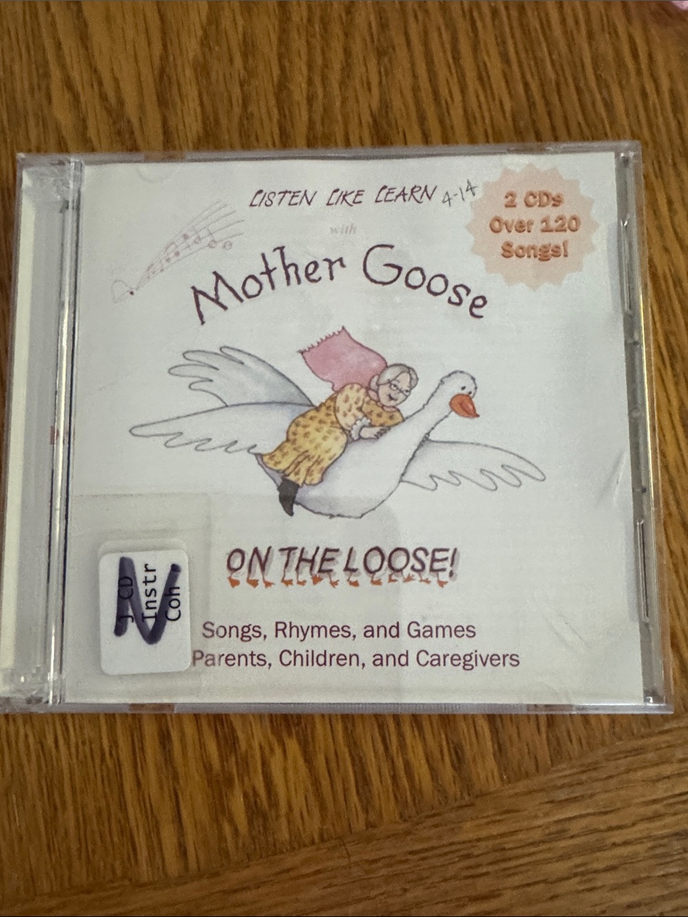 Mother Goose On The Loose Kids Singing Music CD Songs Rhymes Games Betsy& Rachel